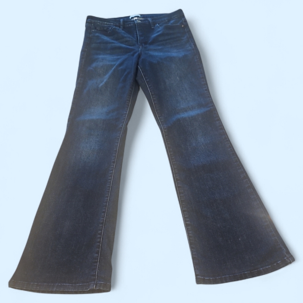 Jessica Simpson Dark Blue Flare Jeans Size 10/30